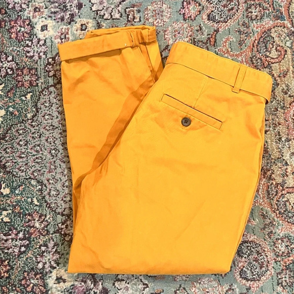 Banana Republic Rustic Yellow Chino Pants - Picture 9 of 11